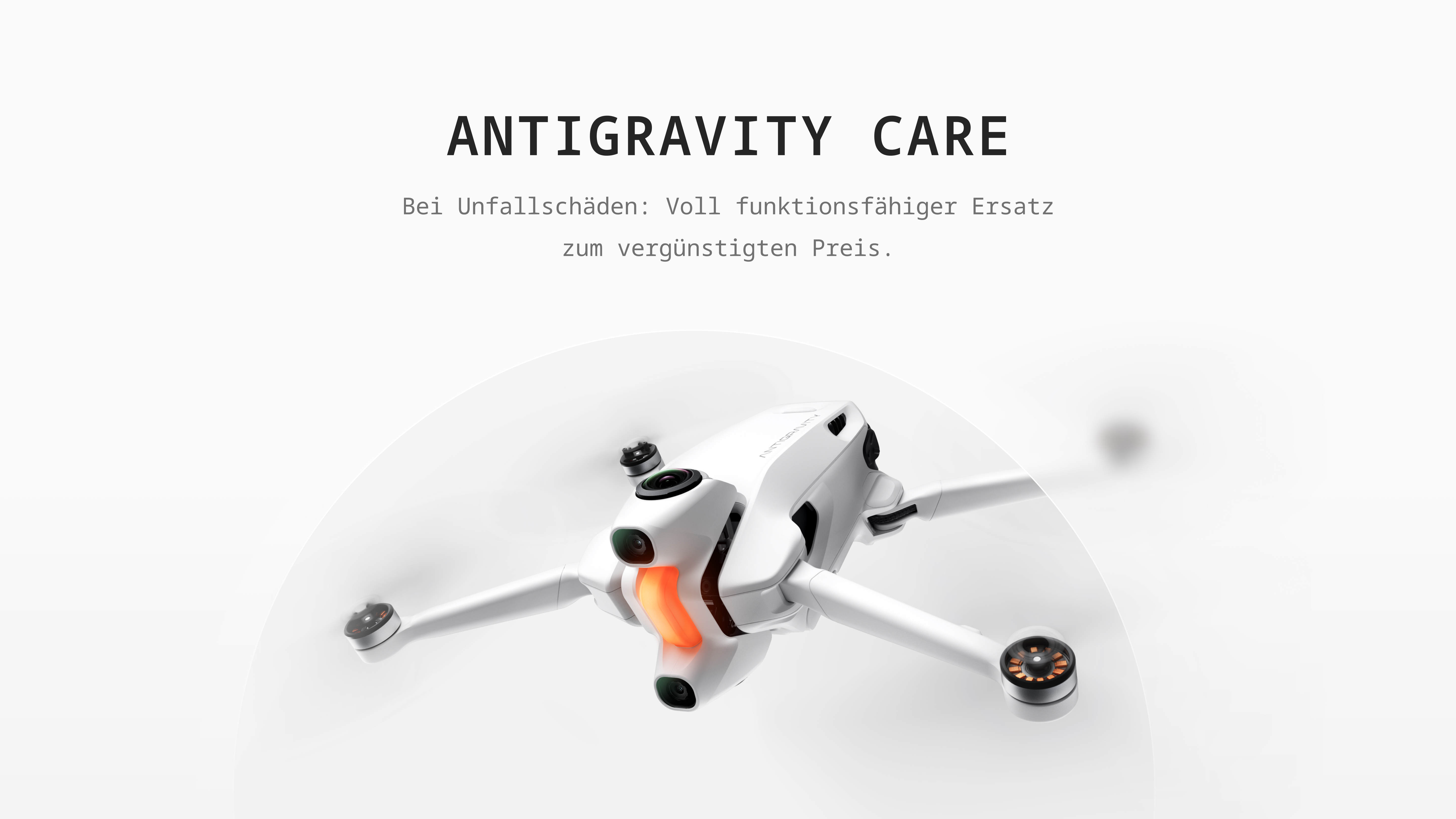 Antigravity Care: Sorgenfrei fliegen und deine A1 schützen