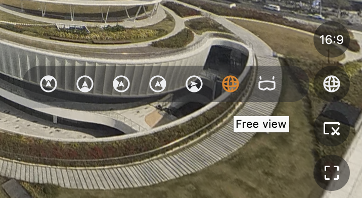 Free view editing tip