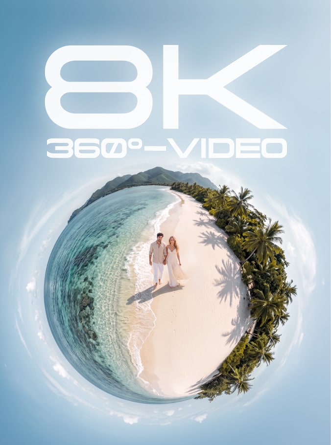 8K 360°-VIDEO