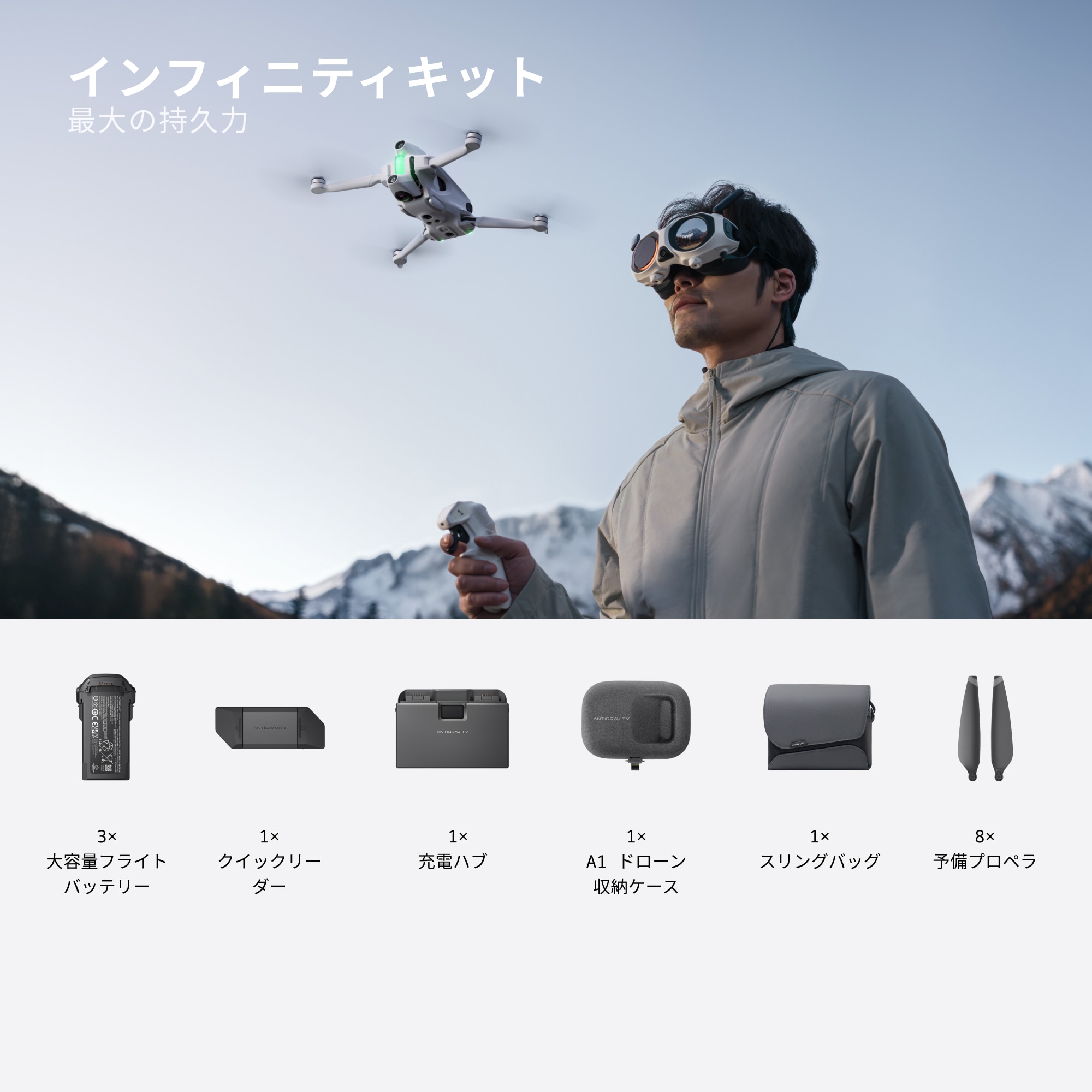 GUN〜トラブル防止の為プロフ一読〜 Antigravity｜公式サイト｜没入型8K360度ドローン